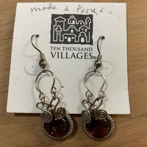 Ten Thousand Villages Vintage Earrings